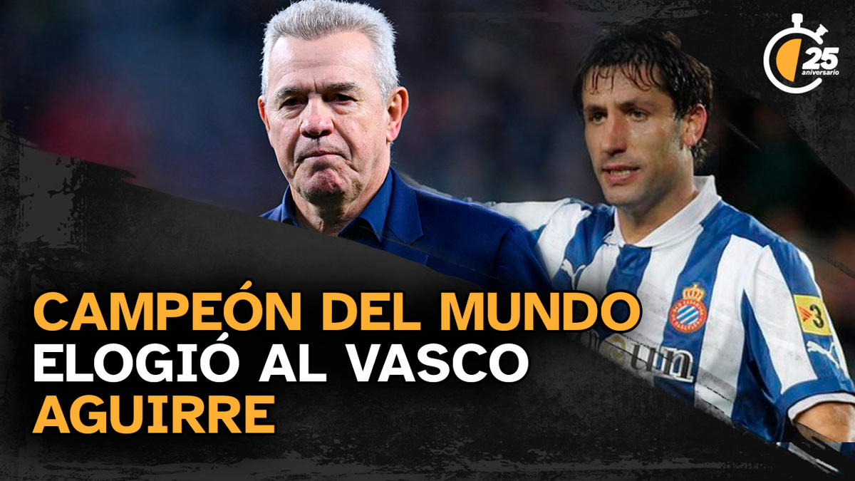 Campeón del mundo elogió al Vasco Aguirre