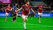 Luka Jovic marcó dos tantos en la victoria del Milan. (Foto: AFP)