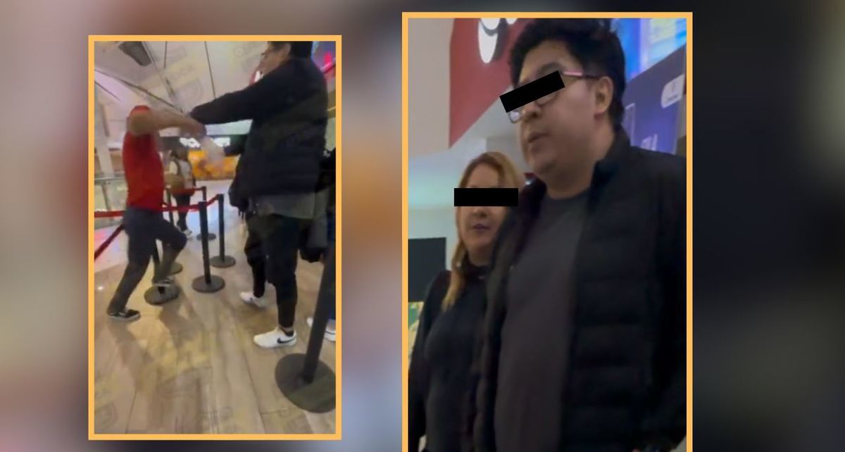 Redes explotan contra Lord Migajero por agredir a trabajador de Cinemex.