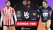 Consulta la previa de Chivas vs Pumas Femenil para ver EN VIVO Cuartos de Final Liga MX Femenil. Diseño: Karla Rodríguez