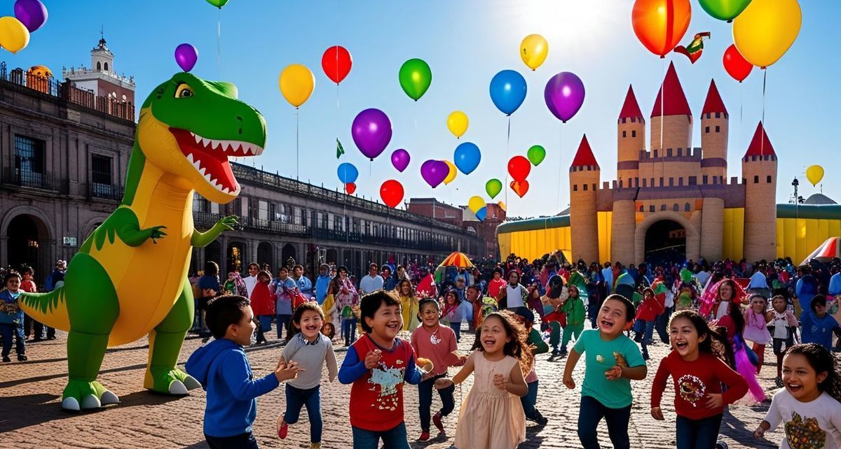 DIF y el Zócalo de la CDMX preparan actividades gratis para celebrar el día del niño (IA)