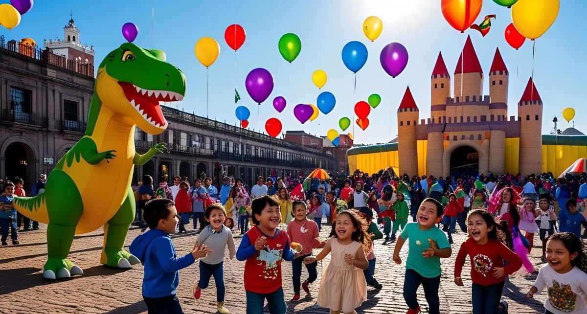 DIF y el Zócalo de la CDMX preparan actividades gratis para celebrar el día del niño (IA)
