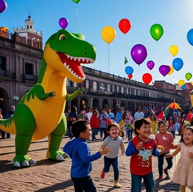 DIF y el Zócalo de la CDMX preparan actividades gratis para celebrar el día del niño (IA)