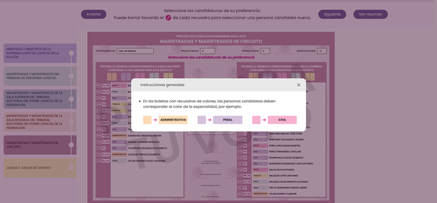 INE. 'Conócelos, Práctica y Ubica', plantilla 2| Foto: INE