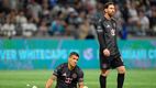 Luis Suárez y Lionel Messi en duelo ante Vancouver Whitecaps (AFP)