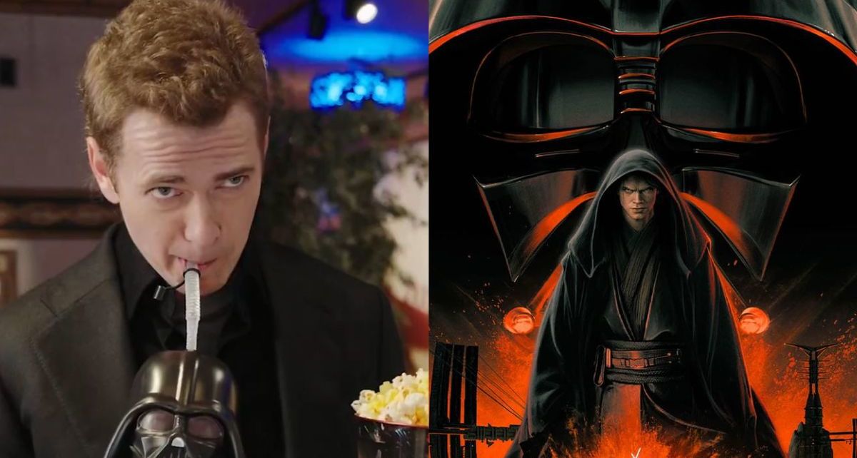 ¡Regresa y con coleccionables! Hayden Christensen promociona el reestreno de Star Wars Episodio 3. (FOTO): Especial.