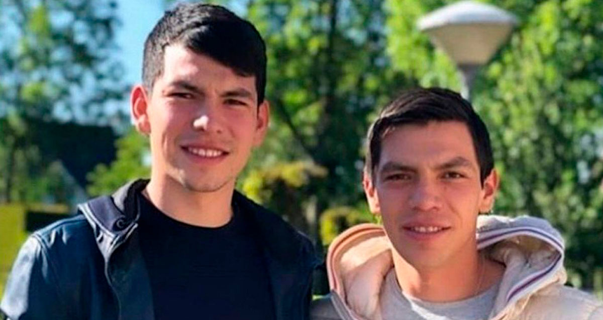 Hirving y Bryan Lozano cuando tenían buena relación. (Foto: Instagram
