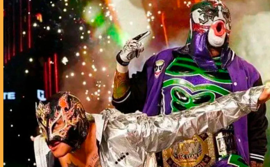 Rey Fénix ​​y Penta Zero Miedo habrían firmado con WWE. (Foto: Instagram @penta_zero_miedo)
