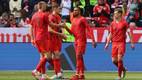 Bayern Munich celebra uno de sus goles al Mainz (AFP)