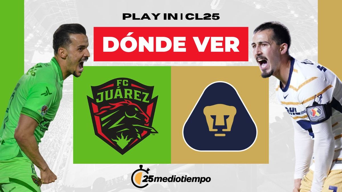 Dónde ver Juárez vs Pumas EN VIVO: Play In Liga MX Clausura 2025