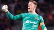 Ter Stegen celebra un gol del Barcelona (EFE)