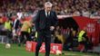 Carlo Ancelotti en la Final de la Copa del Rey 2025 (AFP)