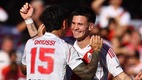 Franco Mastantuono se lució con un golazo ante Boca Juniors (Reuters)