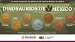 ¿Cuánto cuesta la nueva colección de medallas de dinosaurios?: Dónde y cómo conseguirlas (FOTO: @CasadeMonedaMX)