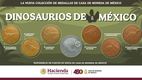 ¿Cuánto cuesta la nueva colección de medallas de dinosaurios?: Dónde y cómo conseguirlas (FOTO: @CasadeMonedaMX)