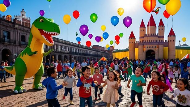 DIF y el Zócalo de la CDMX preparan actividades gratis para celebrar el día del niño (IA)