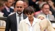 Pep Guardiola y Cristina Serra (Reuters)