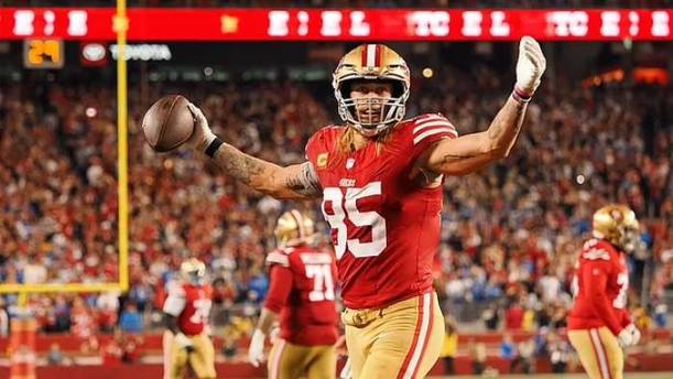 Kittle es un emblema de San Francisco (Reuters)