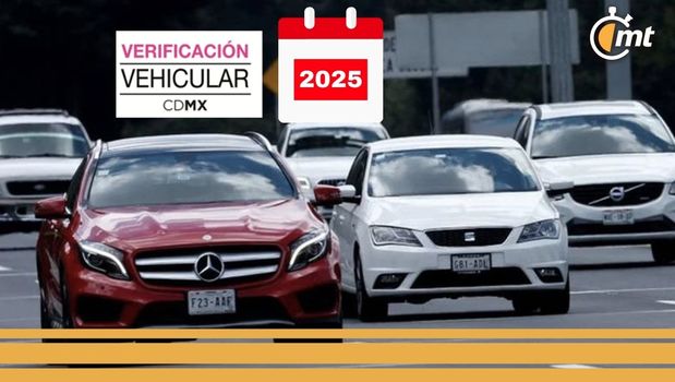 Calendario oficial verificación vehicular CDMX: fechas y costos primer semestre 2025
