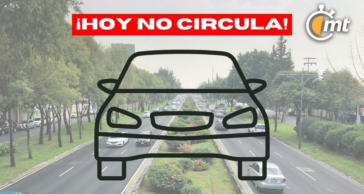 Hoy No Circula 2025| Foto: Especial