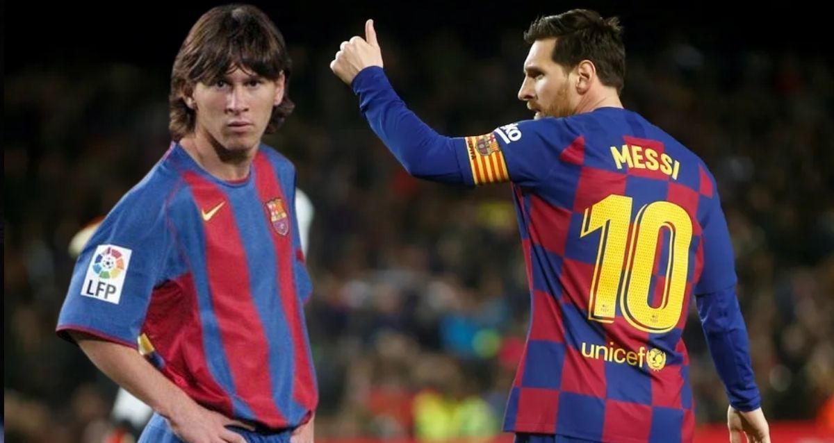 Se cumplen dos décadas del primer gol de Messi y fue golazo. (Foto: EFE)