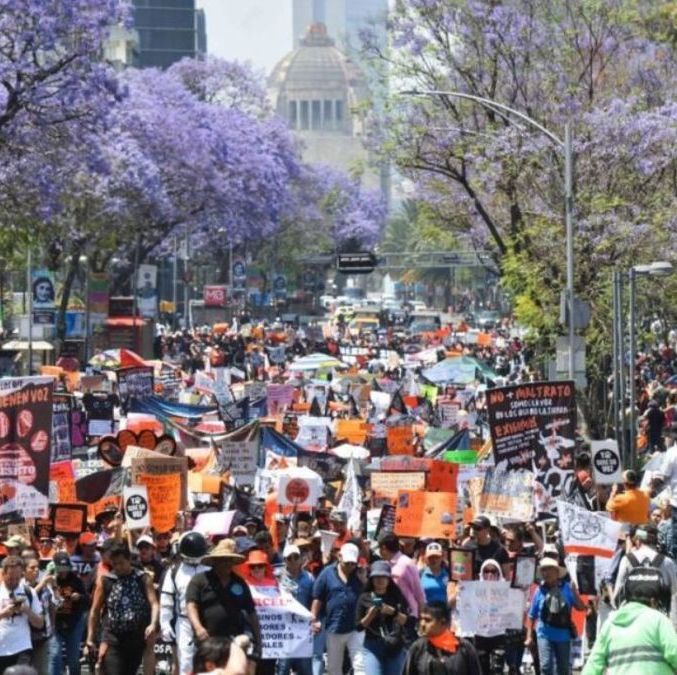Marcha Día del Trabajo: conoce las calles cerradas y alternativas| Foto: Cuarto oscuro