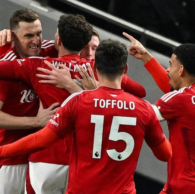 Nottingham Forest está cerca de poder jugar Champions League la próxima temporada (AFP)