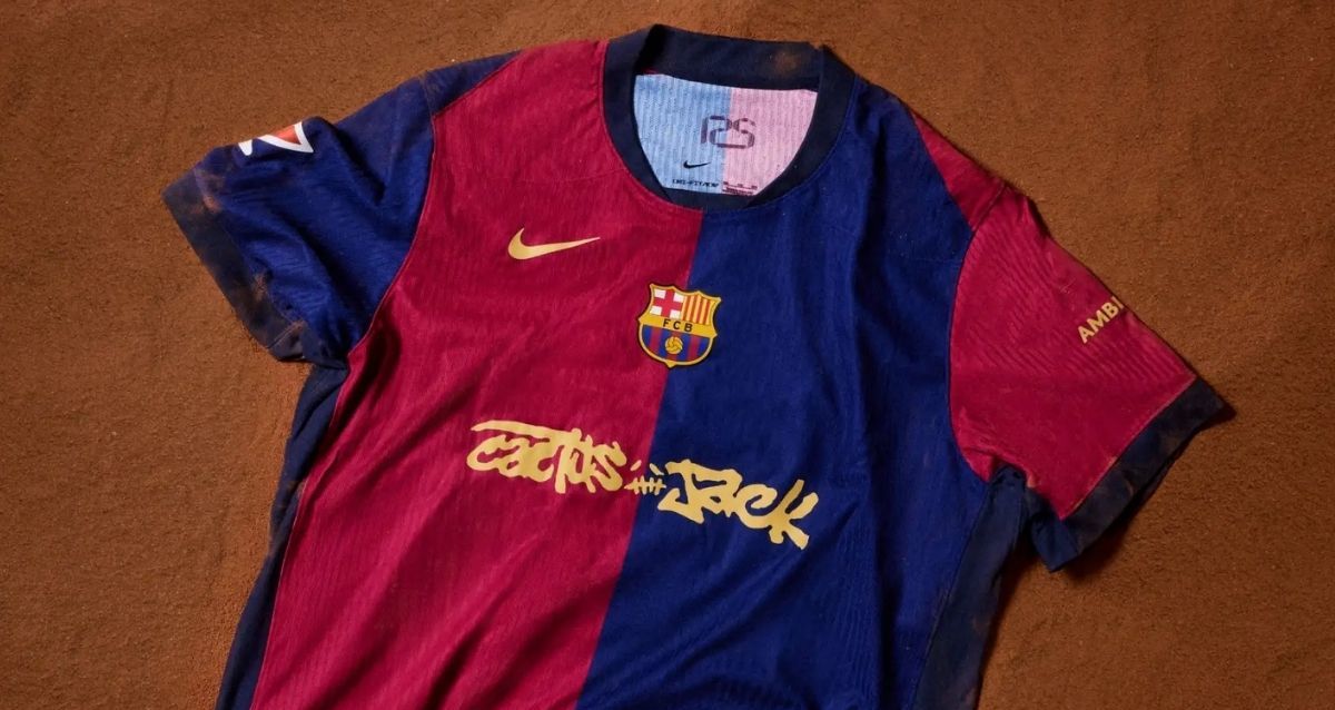 Así es la playera que lucirá Barcelona en el clásico. (Foto: Barcelona/ Spotify)