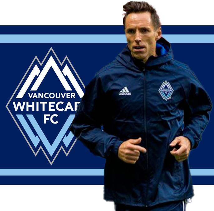 Steve Nash, leyenda de la NBA, es inversor del Vancouver Whitecaps. (Foto: @WhitecapsFC)