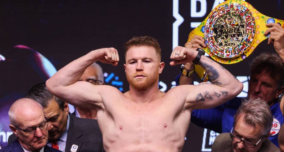 Canelo Álvarez paralizará Arabia Saudita (AFP)