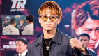 Naoya Inoue se sorprendió con la visita de Marco Barrea. (Foto: Instagram naoyainoue_410)