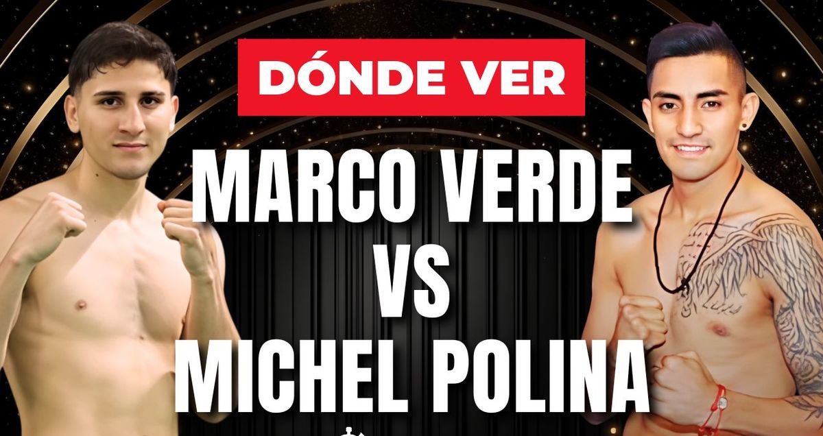 Pelea Marco Verde vs Michel Polina en México: horario y canal de transmisión