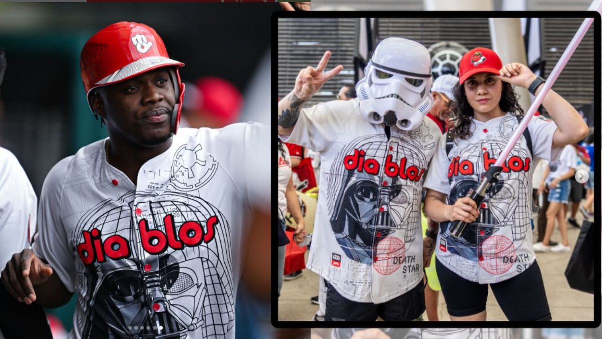 Cuánto cuesta la jersey de Diablos Rojos inspirada en Star Wars?, image size:1200x675