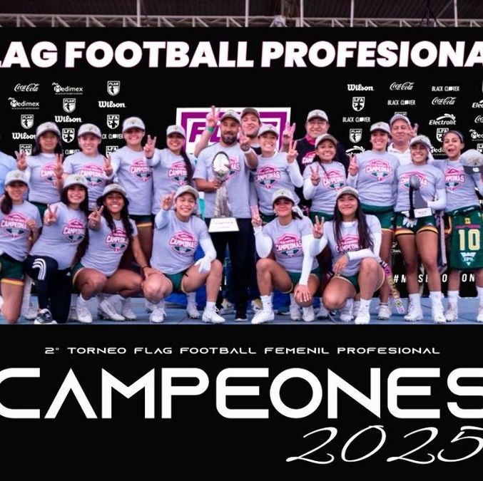 Raptors consiguió su segundo título en flag femenil de la LFA