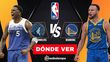 Consulta la previa de Timberwolves vs Warriors para ver EN VIVO Juego 1 Playoffs NBA 2025.