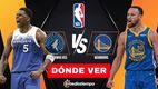 Consulta la previa de Timberwolves vs Warriors para ver EN VIVO Juego 1 Playoffs NBA 2025.