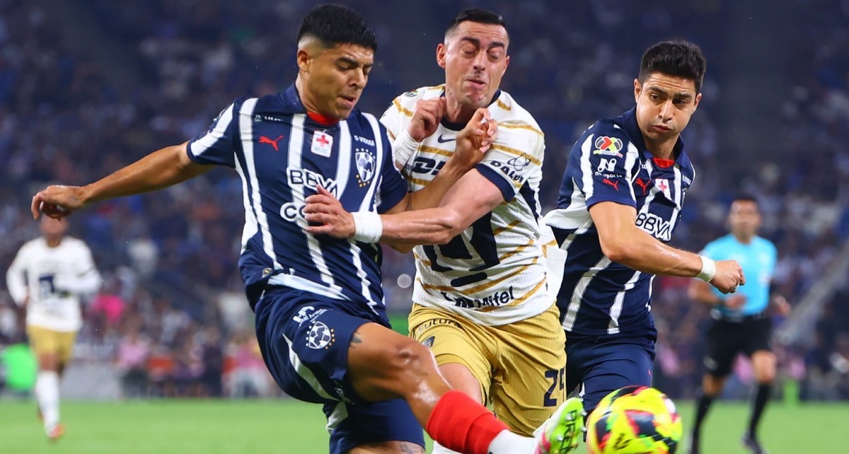 Rayados y Pumas fueron rivales en el Play In del Clausura 2025 (Imago7)