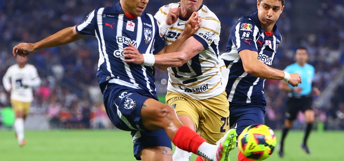 Rayados y Pumas fueron rivales en el Play In del Clausura 2025 (Imago7)