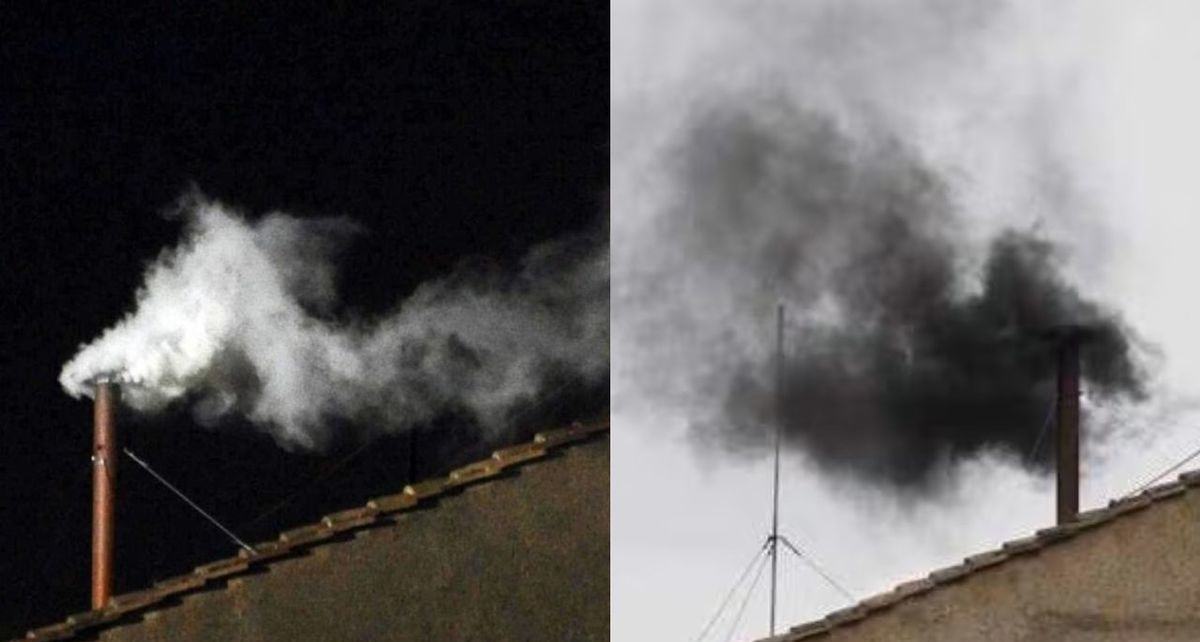 ¿Humo blanco y humo negro? Te contamos que significa tras la votación el Cónclave. (especial)