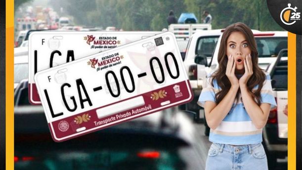 ¿Quiénes deben cambiar sus placas del Edomex en abril?