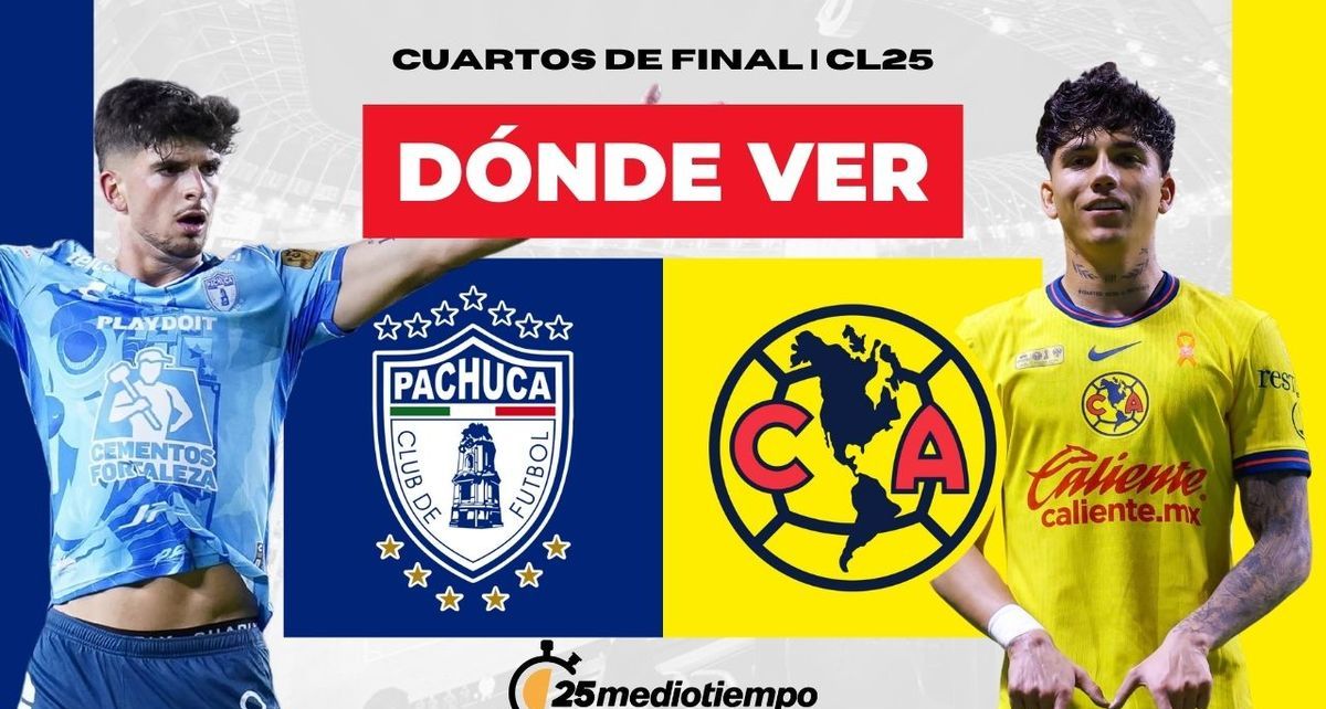 Rivalidad Pachuca vs. América Cuartos de Final Ida Clausura 2025