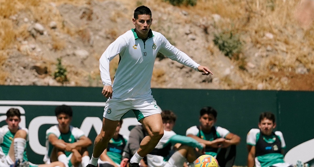 James Rodrìguez no estará en la Ida ante el Cruz Azul. (Foto: Club Leòn)