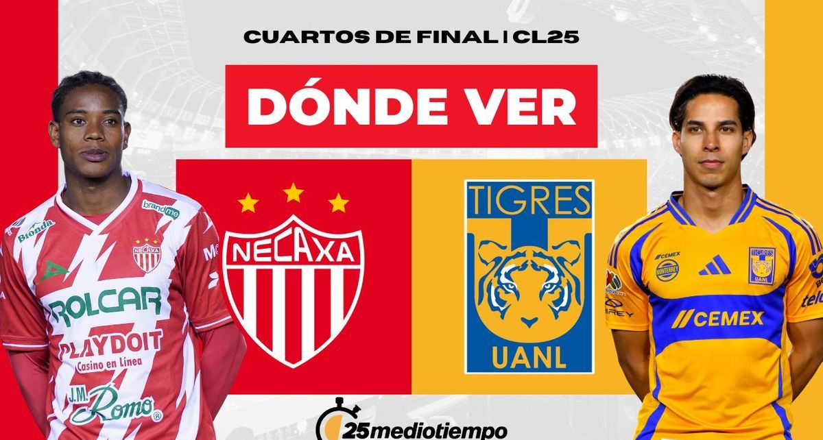 Rivalidad Necaxa vs. Tigres Cuartos de Final Ida Clausura 2025