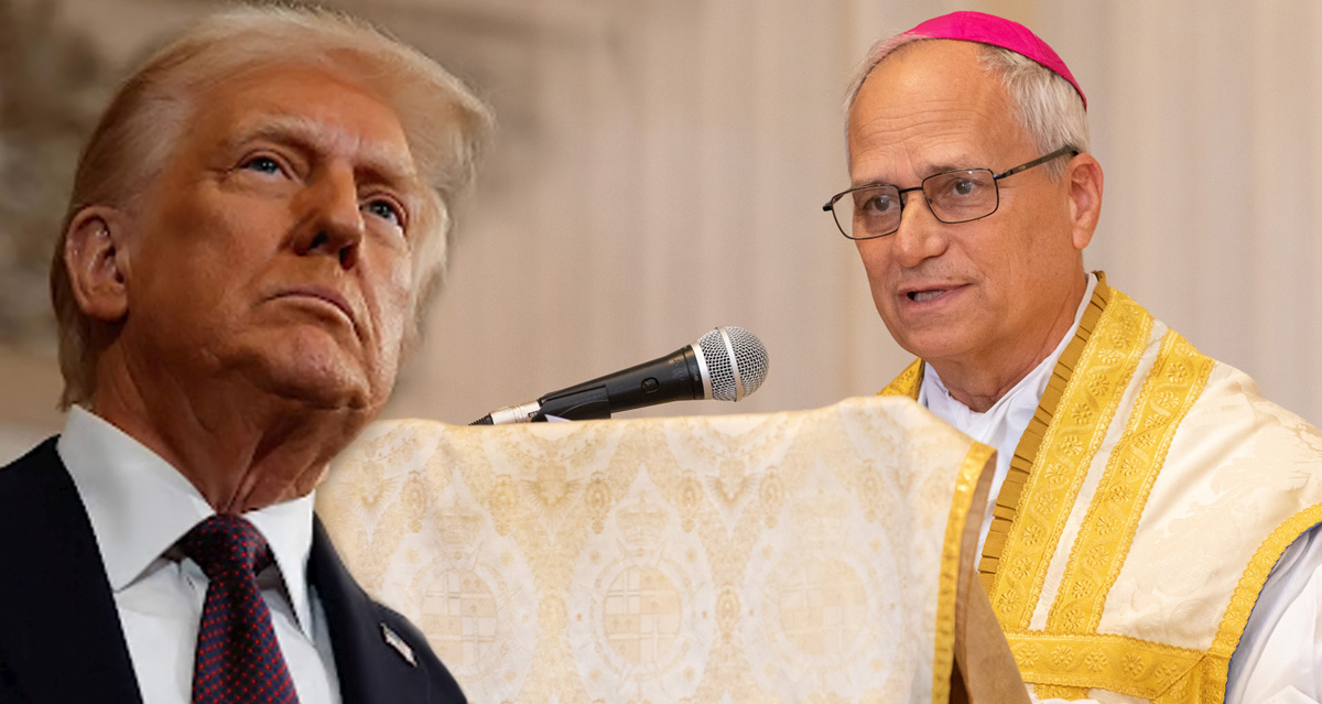 Trump no tenía como opción al Papa León XIV.