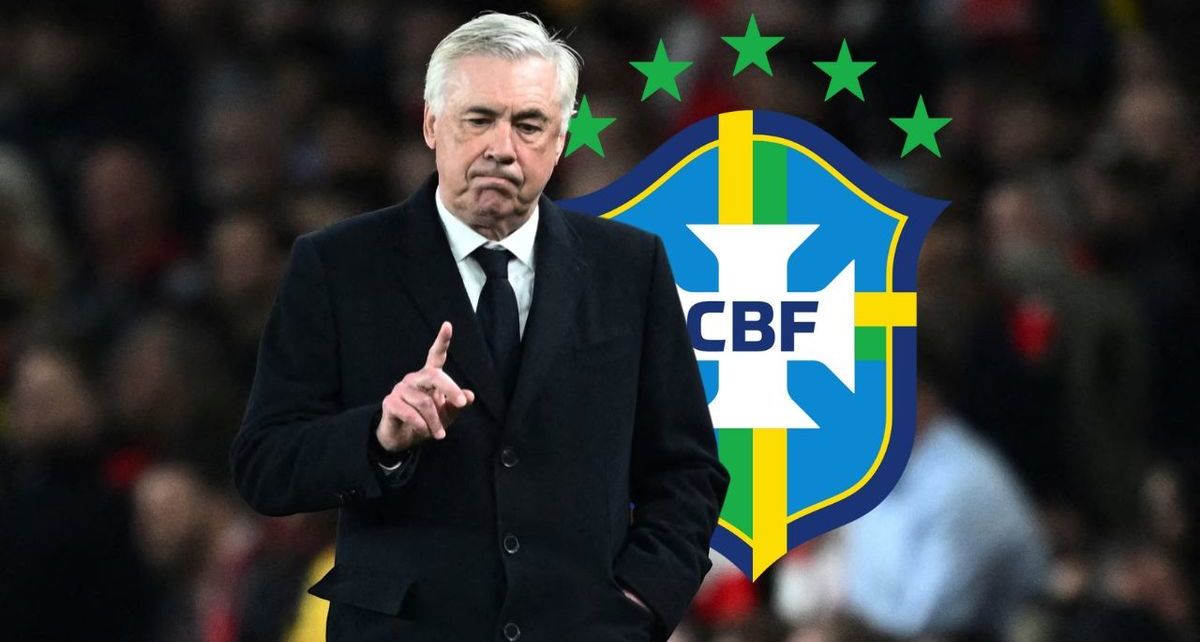 Carlo Ancelotti se acerca a la selección de Brasil (Reuters)