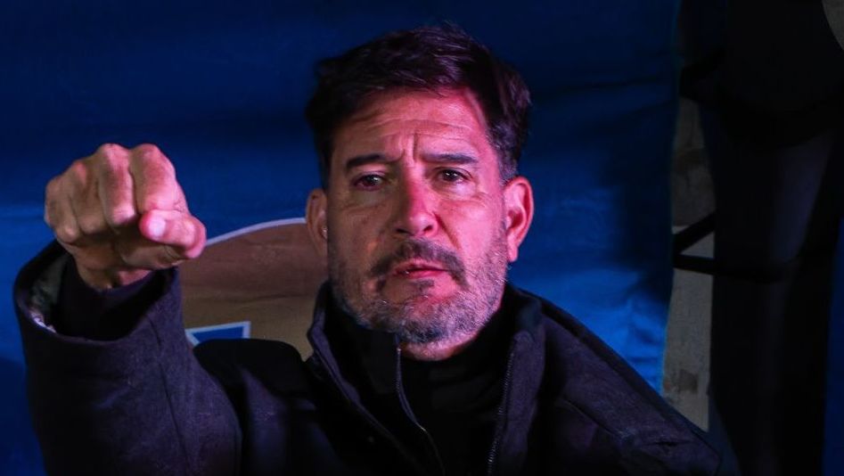 Gustavo Lema durante el juego entre Pumas y América del Clausura 2025 (Imago7)