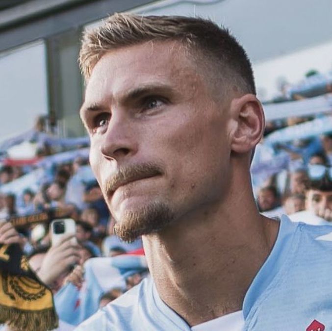 Carl Starfelt es uno de los jugadores habituales del Celta de Vigo (@RCCelta)