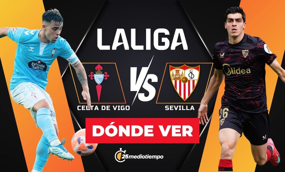 Celta de Vigo vs Sevilla EN VIVO. Transmisión GRATIS LaLiga 2025