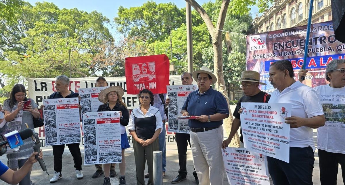 CNTE organiza megamarcha para el Día del Maestro| Foto: Facebook Coordinadora Nacional de Trabajadores de la Educación