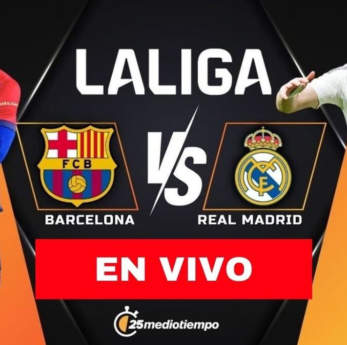 Real Madrid vs Barcelona EN VIVO. Partido de LaLiga HOY ONLINE (Foto: Especial)
